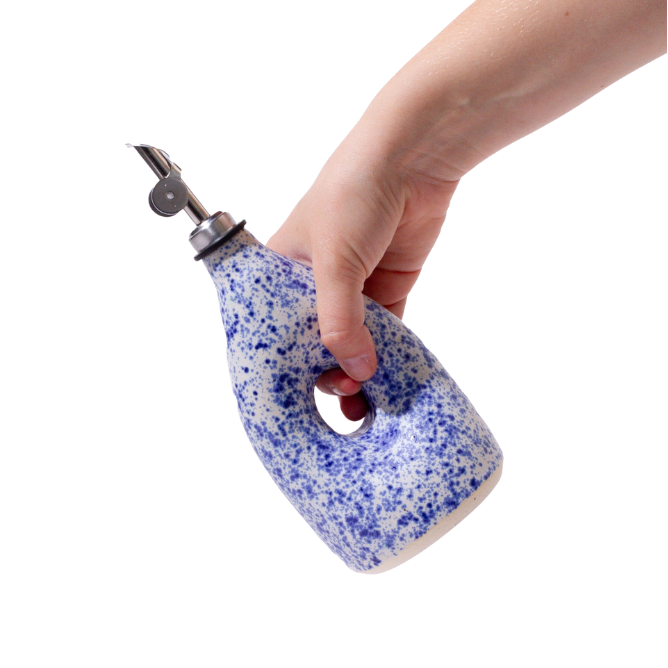 Dragonfly Ceramics Oil Dispenser - Handcrafted Pottery